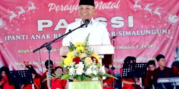 *Hadiri Perayaan Natal PARSSI, Bupati Simalungun Berpesan Kepada Anak-anak Agar Tetap Bersabar, Semangat Belajar dan Berdoa*
