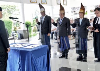 Dewas PDAM Kabupaten Simalungun Periode 2025-2029 Resmi Dilantik Oleh Bupati Simalungun