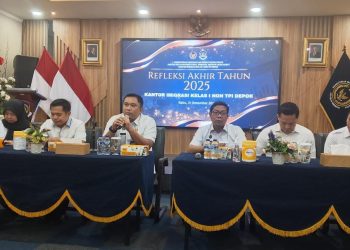 Imigrasi Kelas I TPI Depok Gelar Refleksi Akhir Tahun 2025, Catat Capaian Pelayanan dan PNBP