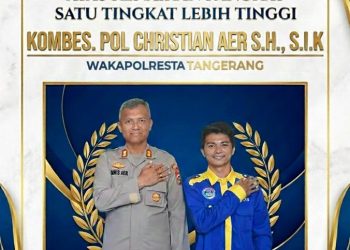 Firnus Gulo Ketua PC Pewarna Kabupaten Tangerang Ucapkan Selamat atas Kenaikan Pangkat Wakapolresta Tangerang