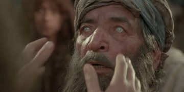 Batimeus seorang pengemis buta di tolong Yesus