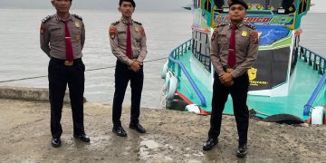 Patroli dan Pengamanan Pos Polisi Pariwisata Kaldera, Polri Pastikan Liburan Tahun Baru Aman di Danau Toba