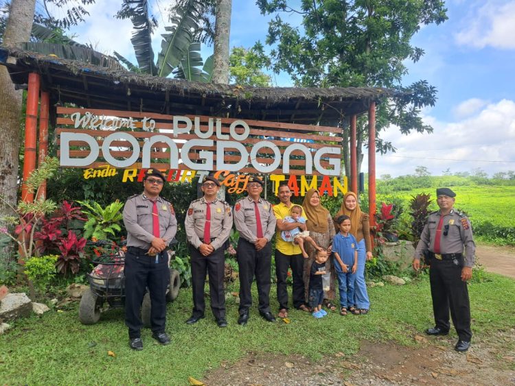 Libur Panjang Tahun Baru Berakhir, Tim Pam Obvit Polres Simalungun Sukses Ciptakan Rasa Aman di 10 Destinasi Wisata
