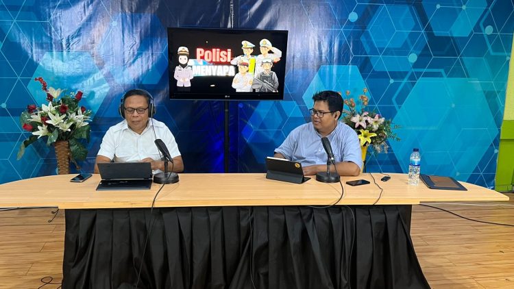 Dialog Polisi Menyapa di RRI Jayapura, Polda Papua Sosialisasikan KUHP dan KUHAP Baru