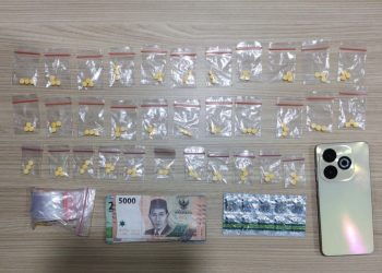 Satresnarkoba Polres Metro Tangerang Kota Amankan Dua Pengedar Obat Ilegal