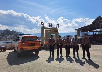 Liburan di Parapat? Dijamin Aman! Ada Polisi Ganteng Patroli Humanis, Wisatawan Auto Baper!