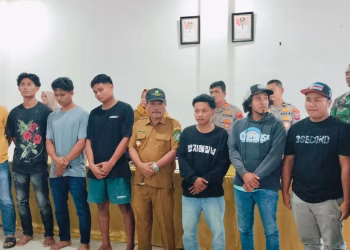 Kapolsek Serbelawan Pimpin Mediasi, Konflik Pemuda Dua Nagori di Tapian Dolok Diselesaikan Secara Kekeluargaan