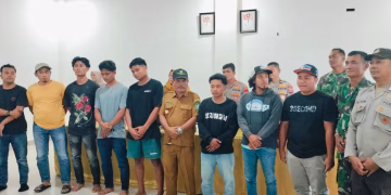 Kapolsek Serbelawan Pimpin Mediasi, Konflik Pemuda Dua Nagori di Tapian Dolok Diselesaikan Secara Kekeluargaan