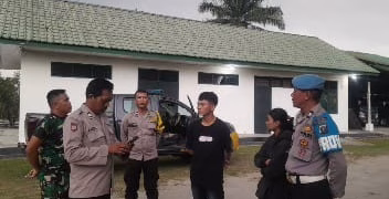 Telpon 110, Polsek Bangun Langsung Meluncur! Diduga Dibegal di Jalan, Pelapor Selamat Berlindung di Koramil