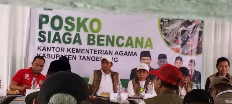 Banjir, Kakanwil Kemenag Banten Tinjau Kondisi Bangunan Madrasah dan Ponpes