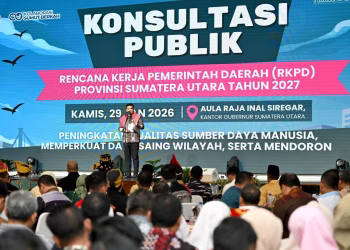 Bupati Simalungun Hadiri Forum Konsultasi Publik RKPD Provsu: Peluang Daerah Mendapatkan Ruang Dalam Pembiayaan Pembangunan