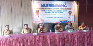 Kelurahan Kebon Besar Melaksanakan Kegiatan Musrembang Dengan Fokus Perbaikan Inspatrutur