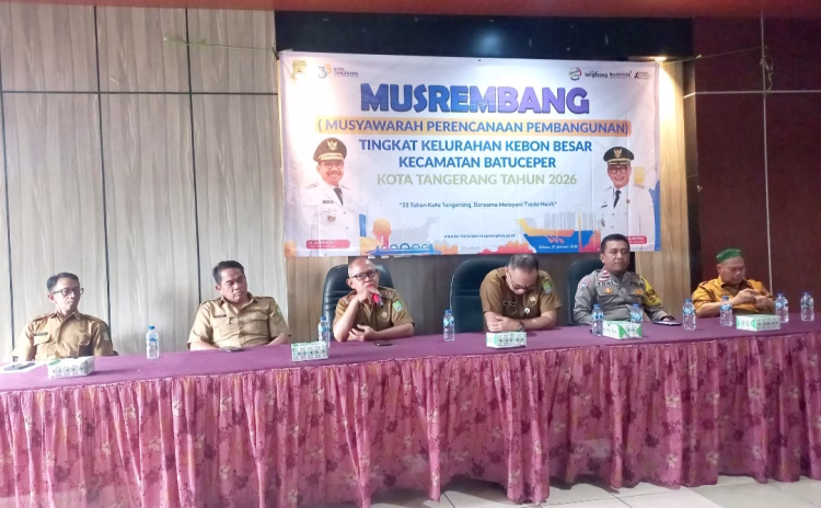 Kelurahan Kebon Besar Melaksanakan Kegiatan Musrembang Dengan Fokus Perbaikan Inspatrutur
