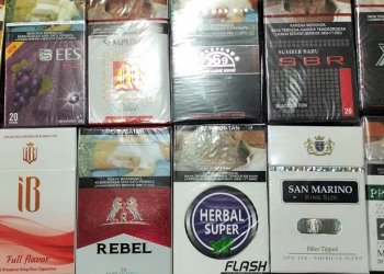 Penjual Rokok Ilegal di Cipondoh Kota Tangerang Menjamur di Duga Bekingan Oknum Polisi