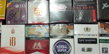 Penjual Rokok Ilegal di Cipondoh Kota Tangerang Menjamur di Duga Bekingan Oknum Polisi