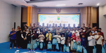 Polres Metro Tangerang kota Gelar Santunan Anak Yatim Serta Buka Bersama Insan Pers Perkuat Sinergisitas