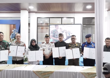 Perkuat Sinergi Lintas Sektor Lapas Garut Teken PKS dengan APH dan Pemda Garut