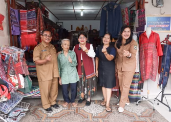 Ny Liswati Kunjungi Sejumlah UMKM, Berharap Terus Kreatif dan Inovatif