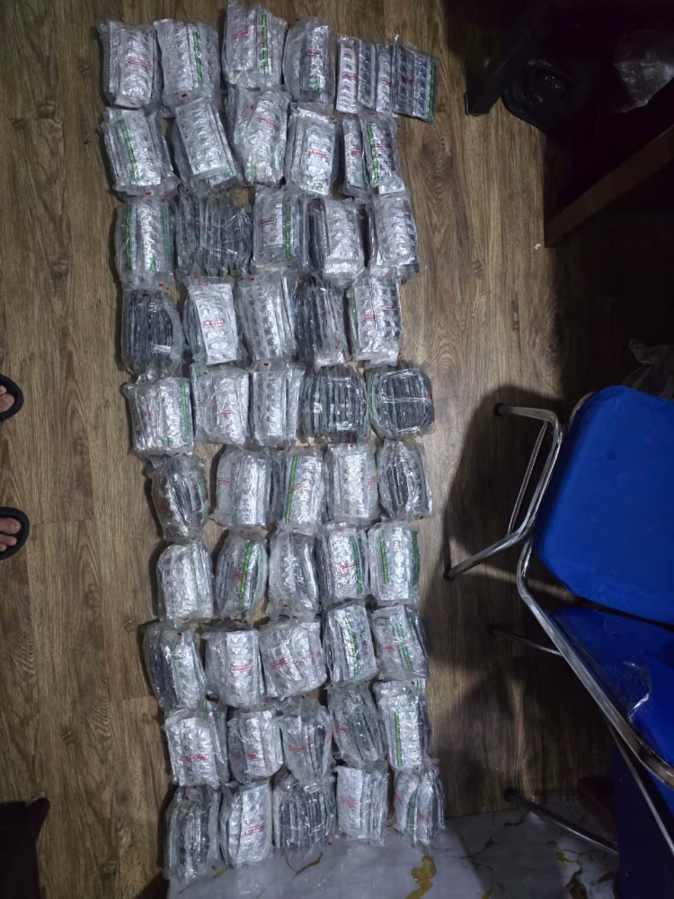 Polsek Batuceper Amankan 49.500 Butir Tramadol Ilegal, Diduga Jaringan Peredaran Obat Keras