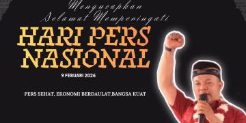 Ketua DPD LSM GIAS Kota Tangerang Sampaikan Ucapan Hari Pers Nasional 2026