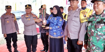 SATKAMLING Nagori Dolok Maraja Kabupaten Simalungun Terima Penghargaan Terbaik 3 Poldasu