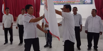 Dameanto Purba Dilantik sebagai Ketua Pengkab Wushu Indonesia Kabupaten Simalungun 2024-2028