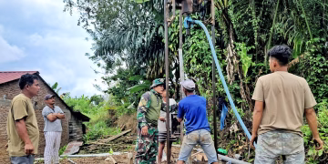 Tembus 62 Meter, Satgas TMMD Ke-127 Kodim 0207/Simalungun dan Warga Berpacu Hadirkan Air Bersih di Dame Raya