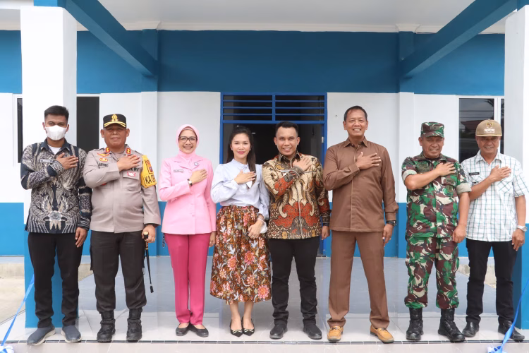 Presiden Resmikan 1.072 SPPG Serentak, Polres Simalungun Launching Dapur Gizi untuk 2.148 Siswa