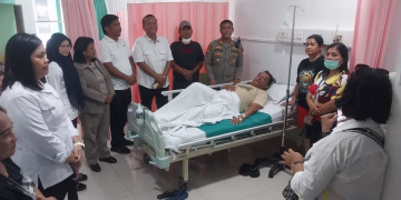 Kapolsek Bangun dan Bhayangkari Jenguk Anggota Sakit: “Personel Bukan Rekan Kerja, Tapi Keluarga