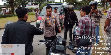 Polsek Panongan Gelar Ops KRYD, Tertibkan Aktivitas Mata Elang di Boulevard Citra Raya