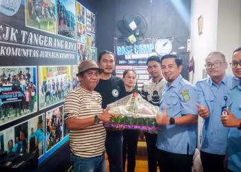 Perumda Tirta Benteng Apresiasi Insan Pers di HPN 2026 Bersama KJK Tangerang Raya