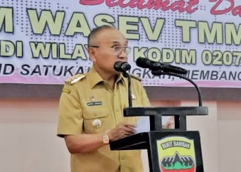 Bupati Simalungun Bersama Forkopimda Sambut Kunker Tim Wasev TMMD Ke-127 Tahun 2026 di Wilayah Kodim 0207/Sml