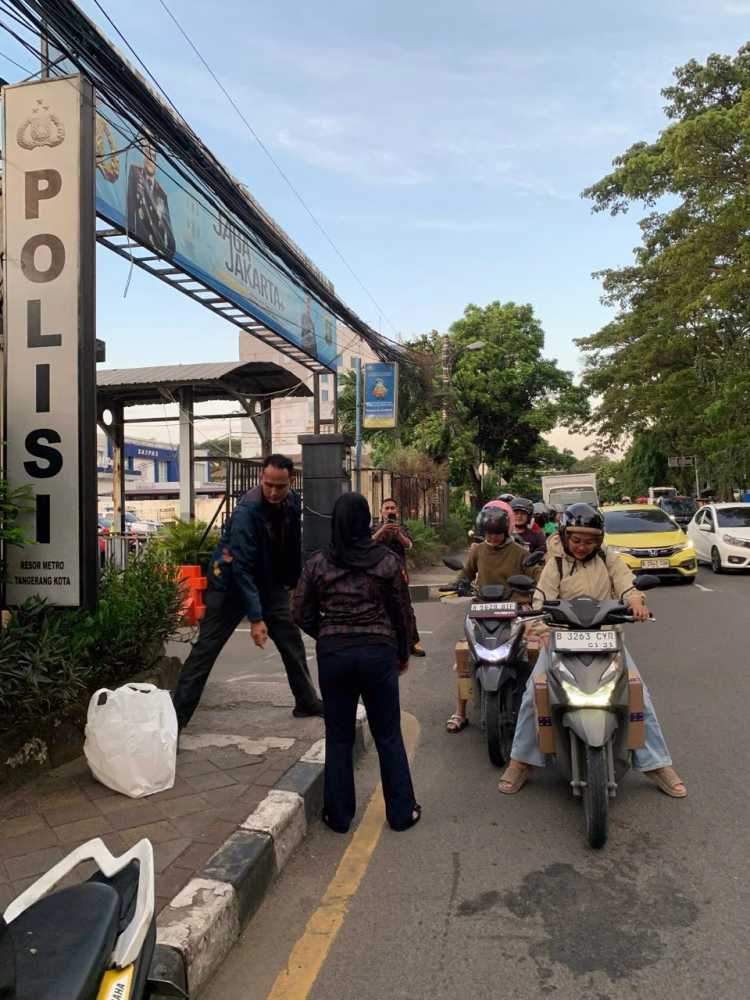 KBPP Polri Kota Tangerang Menggelar Berbagi Takjil dan Buka Puasa Bersama