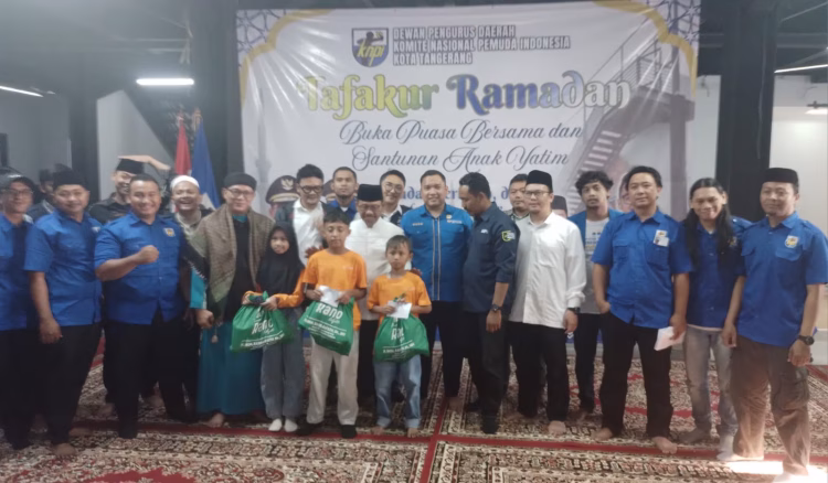 DPD KNPI Kota Tangerang Menggelar Santunan dan Buka Puasa Bersama