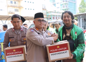 Polres Metro Tangerang Kota Rangkul Komunitas Ojol Lewat Program Jumat Peduli