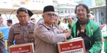 Polres Metro Tangerang Kota Rangkul Komunitas Ojol Lewat Program Jumat Peduli
