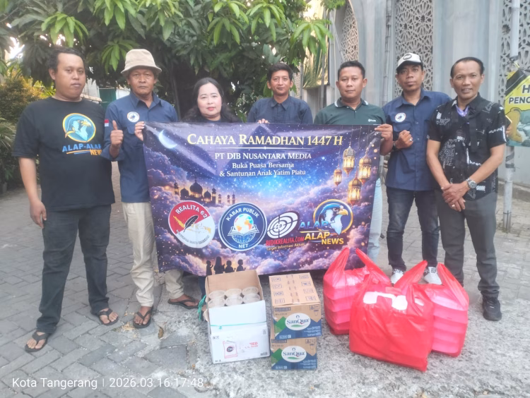 Ramadhan Penuh Makna, PT DIB Nusantara Media Santuni Anak Yatim di Tangerang