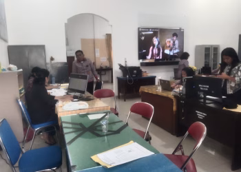 Pegawai Dinas Pendidikan Kabupaten Simalungun Tetap Aktif Masuk Kantor Meski WFH Selama Lebaran