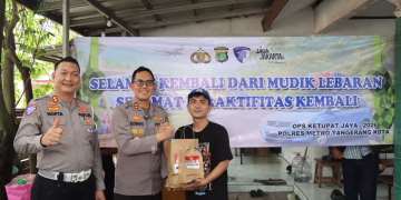 Polres Metro Tangerang Kota Bagikan Paket Sembako ke Mahasiswa, Perkuat Sinergi Jaga Kamtibmas