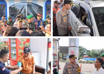 Kapolres Metro Tangerang Kota Pantau Arus Mudik di KM 13,5, Kondisi Lalu Lintas Masih Landai