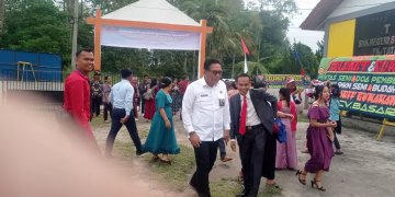 Pentas Seni dan Doa Pemberangkatan Kelas XII SMK Negeri Seni dan Budaya Raya Berjalan Sukses dan Meriah