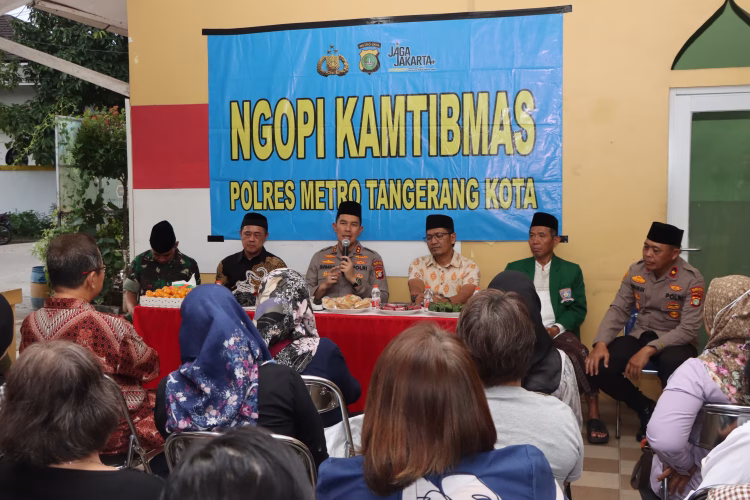 Ngopi Kamtibmas di Batuceper, Warga Curhat soal Parkir Liar dan Keamanan Perumahan