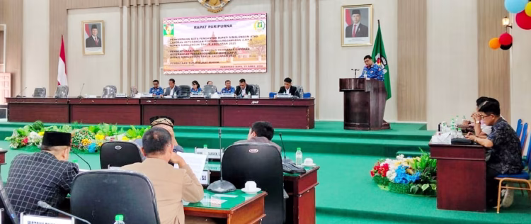 Pemkab Simalungun Sampaikan Nota Pengantar LKPJ Tahun Anggaran 2025 Ke DPRD