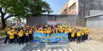 Belajar Lalu Lintas Jadi Seru, Polisi Ajak Anak TK di Tangerang Tertib Sejak Kecil