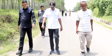 Dukung Pertumbuhan Ekonomi Masyarakat, Pemkab Simalungun Terus Berupaya Tingkatkan Pembangunan Infrastruktur Jalan