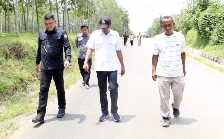 Dukung Pertumbuhan Ekonomi Masyarakat, Pemkab Simalungun Terus Berupaya Tingkatkan Pembangunan Infrastruktur Jalan
