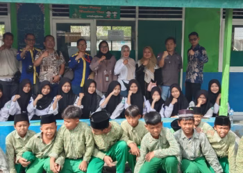 GNB Banten dan Kota Tangerang Serta Pewarna sosialisasi Narkoba dan Bullying di SMP Benda