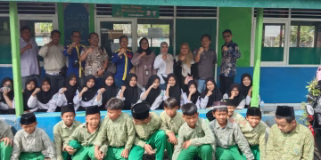 GNB Banten dan Pewarna sosialisasi Narkoba dan Bullying di SMP Benda