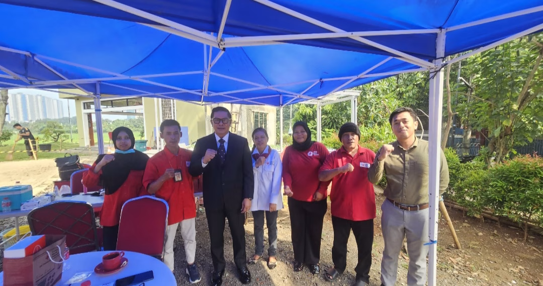 PMI Pinang Gelar Donor di Rumah Wakil Walikota Mendapatkan 22 Kantong Darah