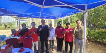 PMI Pinang Gelar Donor di Rumah Wakil Walikota Mendapatkan 22 Kantong Darah